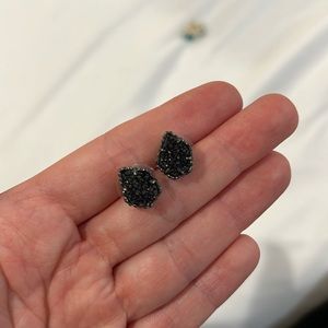 Kendra Scott black drusy Tessa